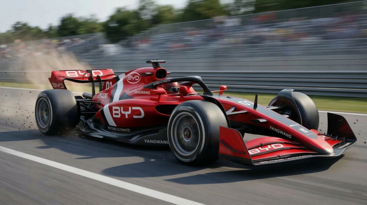 ODAPP下载-打破 70 年历史空白，比亚迪计划进军 F1 赛事